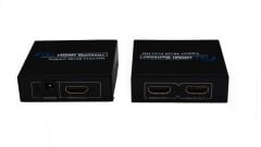 4K 2 Port HDMI 2160P Ultra HD Metal Kasa Splitter Çoklayıcı 4K102
