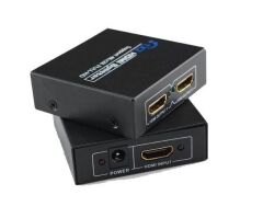 4K 2 Port HDMI 2160P Ultra HD Metal Kasa Splitter Çoklayıcı 4K102