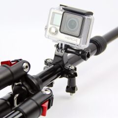 GP01 Eken H9r Gopro 13 Sj5000 Aksiyon Kameralarla Uyumlu Motor Bisiklet Gidon Bağlantı Aparatı