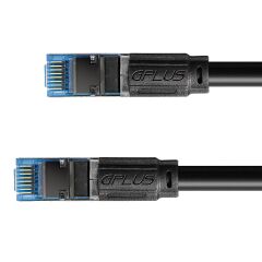 Gplus Cat7 F/FTP 10G 600 Mhz 28 AWG BC Emi Folyo Kaplamalı Profesyonel FTP Network Ethernet Lan Kablosu