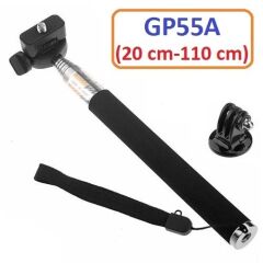 EKEN H9R SJCAM SJ5000 XIAOMI YI 110 cm Monopod+GP03 Tripod GP55A