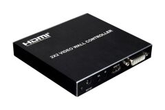 Gplus FHDVW202M 2x2 Video Wall Controller 4 Ekran TV Genişletici