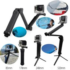 EKEN H9 H9R H8R V8s 3 Yollu Monopod 5GPRAFAEM001 3 Way Selfie