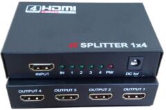 Gplus 4KHD104 HDMI Splitter 4 Port 4K Ultra HD Görüntü Çoklayıcı
