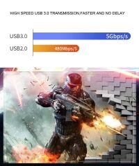 ezcap321 Game Link RAW USB 3.0 1080P 120 Hz 4K 2160P 30 Hz Audio HDMI Video Capture Kartı