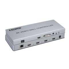 Gplus 4KVW243 2x2 4K Ultra HD Video Wall Controller Duvar Ekran Genişletici