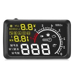 Sanal Gösterge Paneli HUD Head Up Display 5.5 İnç X3 OBD Sistem