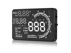 Gplus A8 HUD Hayalet Gösterge OBD Yansıtma Ekranı Head Up Display