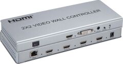 Gplus FHDVW242 2x2 Video Wall Controller Duvar Ekran Genişletici Switch