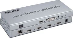 Gplus FHDVW242 2x2 Video Wall Controller Duvar Ekran Genişletici Switch