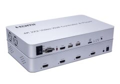 Gplus 4KVW244P 2x2 Video Wall Controller Duvar Ekran Genişletici Switch