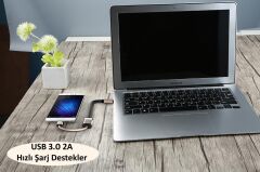 Gplus TC319 UTV007 Chip Android Video DVR Uyumlu Type-C OTG Kablo