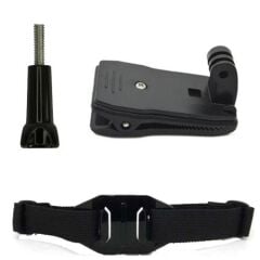 Gplus GP138CLV Hava Delikli Kask Vidalı Şapka Klipsi 3 Parça Set