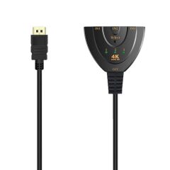 Mesh 3 Port 4K Ultra HD HDMI Pigtail 3 in 1 Out Switch Splitter