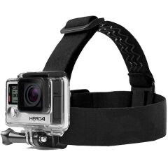Gplus Sjcam Eken Uyumlu Göğüs Kemeri Kafa Bandı Monopod 5li Set