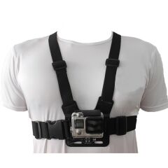 Gplus Sjcam Eken Uyumlu Göğüs Kemeri Kafa Bandı Monopod 5li Set