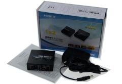 Gplus 4K102 2 Port HDMI 4K Ultra HD Metal Kasa Splitter Çoklayıcı