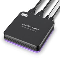 Ezcap326 Game Dock Ultra HDR 4K 2160P Video Capture Kayıt Cihazı  4K30 2K60 Full HD120 Kayıt Cihazı