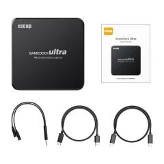 Ezcap326 Game Dock Ultra HDR 4K 2160P Video Capture Kayıt Cihazı  4K30 2K60 Full HD120 Kayıt Cihazı