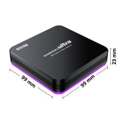 Ezcap326 Game Dock Ultra HDR 4K 2160P Video Capture Kayıt Cihazı  4K30 2K60 Full HD120 Kayıt Cihazı
