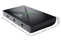 Ezcap333 Game Link RAW 4K Ultra HD 4K30 2K60 Video Capture Cihazı 4K30 2K60 Full HD120 Kayıt Cihazı