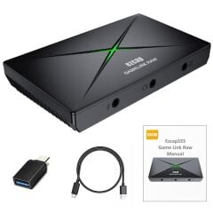 Ezcap333 Game Link RAW 4K Ultra HD 4K30 2K60 Video Capture Cihazı 4K30 2K60 Full HD120 Kayıt Cihazı