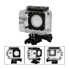 Gplus GO204 Sjcam SJ4000 Wifi Air Eken H9R 30 Metre Su Geçirmez Muhazafa Waterproof Housing Kılıf