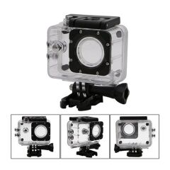 Gplus GO204 Sjcam SJ4000 Wifi Air Eken H9R 30 Metre Su Geçirmez Muhazafa Waterproof Housing Kılıf