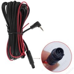Gplus AV5P10 Novatek 5 Pin Arka Kamera Görüntü Kablosu 10 Metre NT88D NT92D GP50HD GP43HD Uyumlu