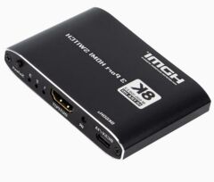 Gplus 4K321M 3 Port HDMI 2.0 4K 60Hz HDR HDCP 2.2  EDID CEC Metal Switch