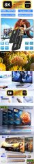 Gplus 4K321M 3 Port HDMI 2.0 4K 60Hz HDR HDCP 2.2  EDID CEC Metal Switch