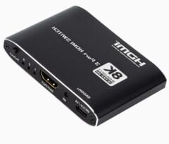 Gplus 8K321 3 Port 8K HDMI 2.1 8K 60Hz 4K 120Hz 1080P 240 Hz HDR 10 HDCP 2.3 EDID CEC Destekli Metal Switch