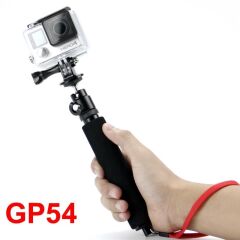 Gplus GP54 Eken Sjcam Aksiyon Kamera Uyumlu Mopod Selfie Çubuğu