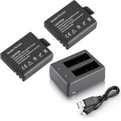 Eken PG1050 Çift Batarya ve İkili Pil Şarj İstasyonlu 3 Parça Set