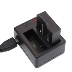 Orjinal Eken Sjcam Uyumlu 1050 maH Batarya ve Çift Pil Şarj Aleti