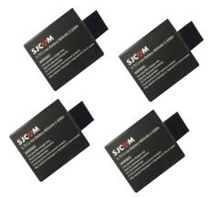 Sjcam SJ4000 SJ5000 M10 Aksiyon Kamera Bataryası 4 Adet Pil Seti