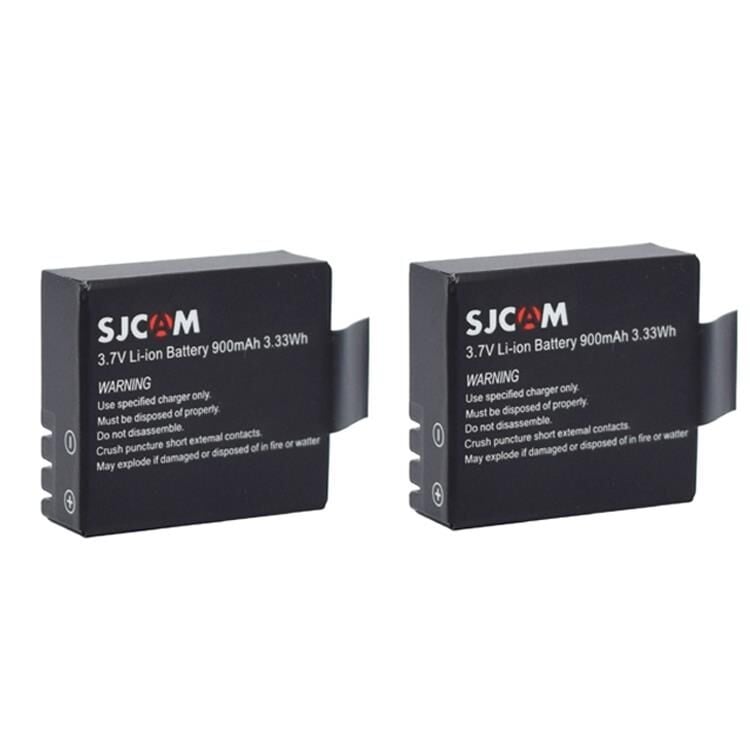 Orjinal SJCAM 4000 5000 M10 3.7v 900 mAh 2li Batarya Pil Seti