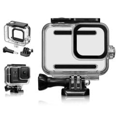 Gplus GO209 Gopro Hero 13 / 12 / 11 / 10 / 9 Uyumlu Housing Su Toz Geçirmez Muhafaza Kılıf