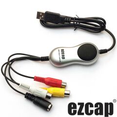 Orjinal Ezcap S-link SL-VD017 Stil USB VHS Hi8 Video Capture Kart