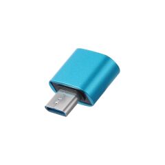 Gplus TC32 UTV007 Chip Android Video DVR Uyumlu TypeC OTG Adaptör Mavi