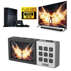 ezcap273 1080P 60Hz HDMI Video Recorder Portatif Video Kaydedici Capture Switch Hub