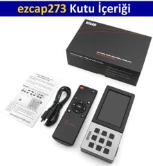 ezcap273 1080P 60Hz HDMI Video Recorder Portatif Video Kaydedici Capture Switch Hub