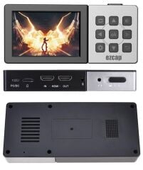 ezcap273 1080P 60Hz HDMI Video Recorder Portatif Video Kaydedici Capture Switch Hub