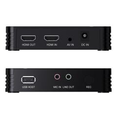 Ezcap288 AV HDMI Video Recorder Full HD 1080P Bilgisayarsız USB Audio Video Capture Kayıt Cihazı