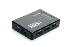 eS-line Kumandalı 5 Port Full HD 1080p HDMI Switch 3D v1.4