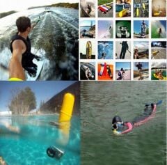 GoPro Aksiyon Kamera Uyumlu Sualtı Şamandıra Yüzen Tutacak GP81