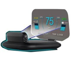 HUD C1 Head Up Display 48 Fonksiyon OBD GPS Sanal Gösterge Paneli
