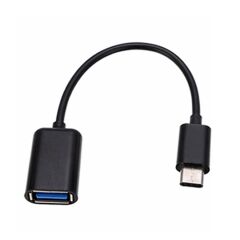 Gplus TC315 Macbook Telefon Tablet Uyumlu USB 3.0 to Type-C OTG Siyah
