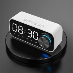 Gplus B126 Bluetooth 5.0 Çift Alarmlı Radyolu Dijital Masa Saati