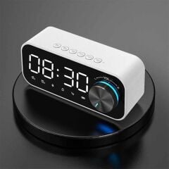 Gplus B126 Bluetooth 5.0 Çift Alarmlı Radyolu Dijital Masa Saati
